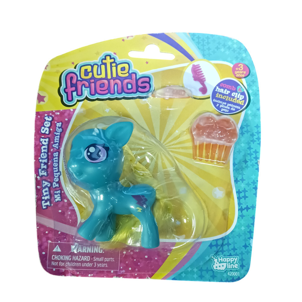 Happy Line Cutie Friends 3 inches Tiny Friend Set New